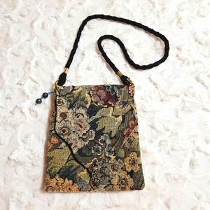 Frances Lillian - Vintage Mini Tapestry Bucket Bag